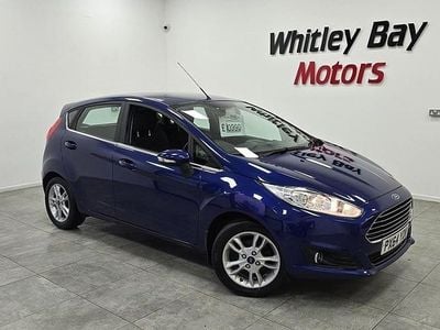 Used Ford Fiesta Zetec 2014 Blue Hatchback