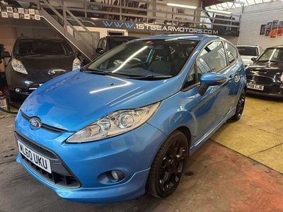 Used Ford Fiesta Zetec 95 HP (69 kW) 2010 Blue Hatchback