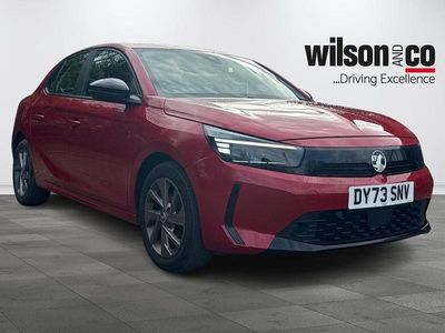 Used Vauxhall Corsa Design Edition 75 HP (55 kW) 2023 Red Hatchback