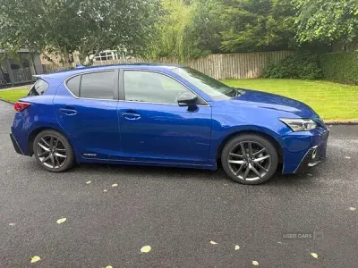 Used Lexus CT200h Sport Line 2019 Blue Hatchback
