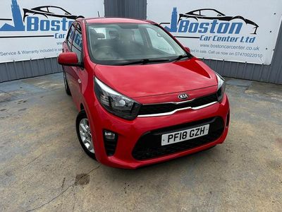 Used Kia Picanto 83 HP (61 kW) 2018 Red Hatchback