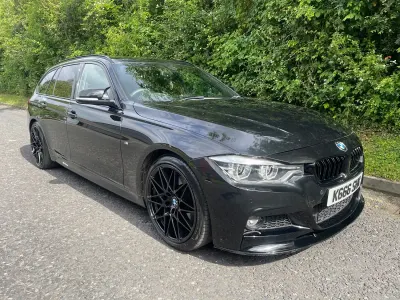 Used BMW 330 M Sport 2017 Black Estate