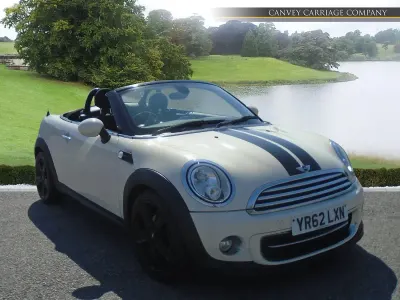 Used Mini Cooper Roadster 122 HP (89 kW) 2012 White Cabriolet