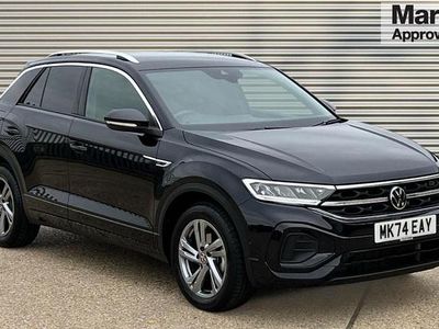 Black Used 2024 VW T-Roc R-line SUV | £25,795 (Fair price)