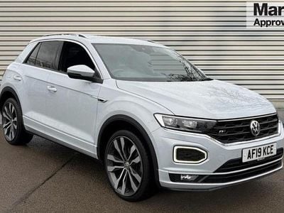 Silver Used 2019 VW T-Roc R-line SUV | £14,790 (Good price)