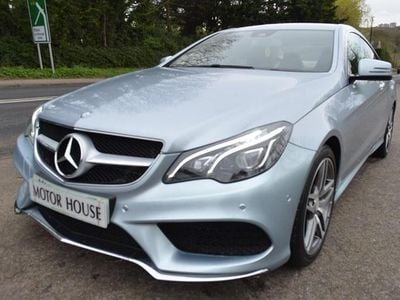 Used Mercedes E350 AMG line 2015 Silver Coupe