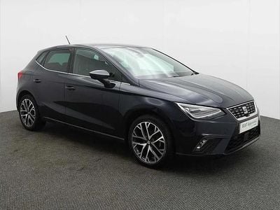 Used Seat Ibiza XCELLENCE Lux 94 HP (69 kW) 2022 Blue Hatchback