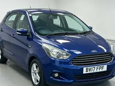 Used Ford Ka Plus Zetec 2017 Blue Hatchback