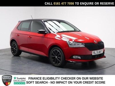 Used Skoda Fabia Monte Carlo 95 HP (69 kW) 2020 Red Hatchback
