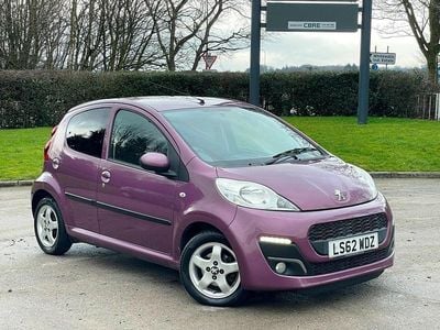 Used Peugeot 107 Allure 68 HP (50 kW) 2012 Mauve/purple Hatchback