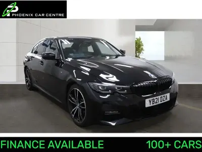 Used BMW 320e M Sport 2021 Black sapphire metallic paint Sedan