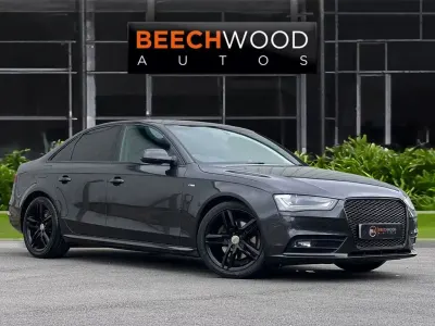 Used Audi A4 S-Line 150 HP (110 kW) 2015 Grey Sedan