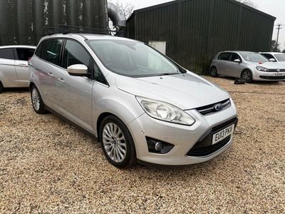 Used Ford Grand C-Max Titanium 115 HP (84 kW) 2013 Silver MPV