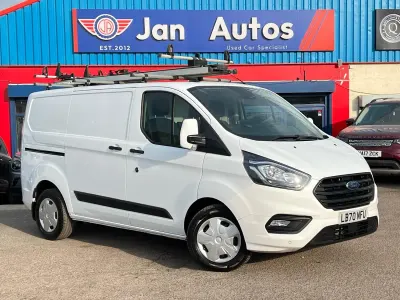 Used Ford Transit Custom Trend 126 HP (92 kW) 2021 White Van