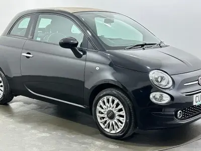 Used Fiat 500C Lounge 69 HP (50 kW) 2020 Black Cabriolet