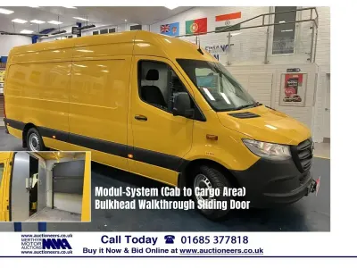Used Mercedes Sprinter Progressive 143 HP (105 kW) 2020 Yellow Van