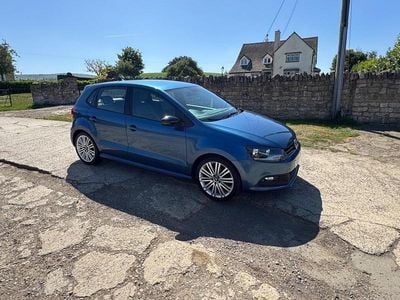 Used VW Polo BlueGT 140 HP (102 kW) 2014 Blue Hatchback
