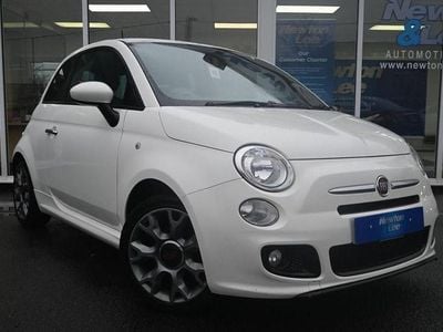 Used Fiat 500 S 69 HP (50 kW) 2015 White Hatchback