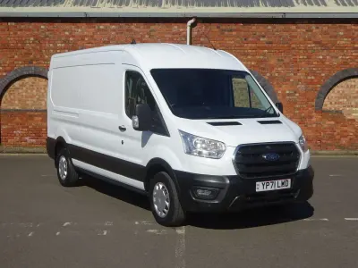 Used Ford Transit Trend 130 HP (95 kW) 2021 White Van