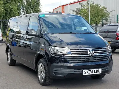 Used VW T7 SE 150 HP (110 kW) 2024 Black Van