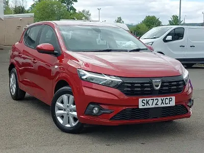 Used Dacia Sandero Comfort 91 HP (66 kW) 2022 Red Hatchback