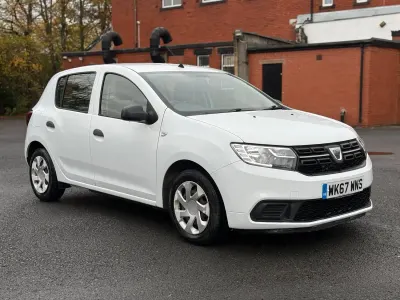 Used Dacia Sandero Ambiance 2017 White Hatchback