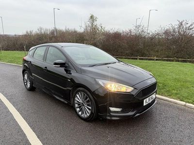 Black Used 2018 Ford Focus ST-Line Hatchback | £4,750 (Super price)