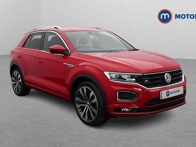 Red Used 2021 VW T-Roc R-line SUV | £21,549 (Fair price)