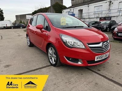 Used Vauxhall Meriva 120 HP (88 kW) 2015 Red MPV