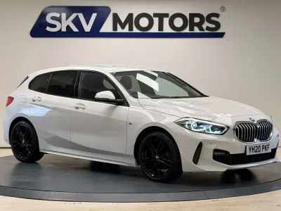 Used BMW 118 M Sport 140 HP (102 kW) 2020 White Hatchback