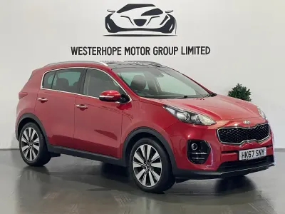Used Kia Sportage 141 HP (103 kW) 2018 Red SUV