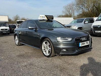 Used Audi A4 S-Line 150 HP (110 kW) 2014 Grey Sedan