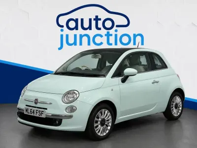 Used Fiat 500 Lounge 69 HP (50 kW) 2014 Green Hatchback