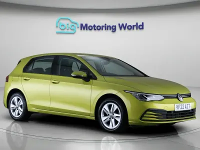Used VW Golf VIII S 150 HP (110 kW) 2022 Yellow Hatchback