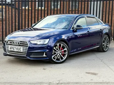 Usado Audi S4 348 HP (255 kW) 2017 Azul Sedan