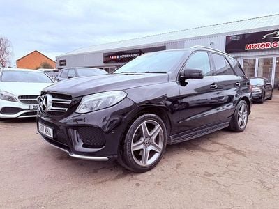 Used Mercedes GLE350 AMG line 2017 Black Estate