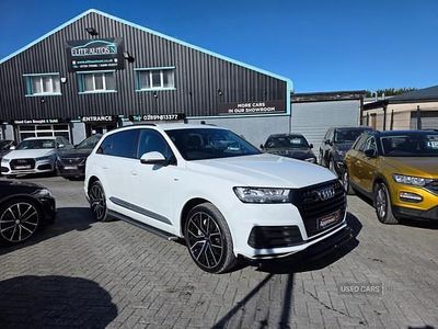 Begagnad Audi Q7 S-Line 268 HK (197 kW) 2017 Vit SUV