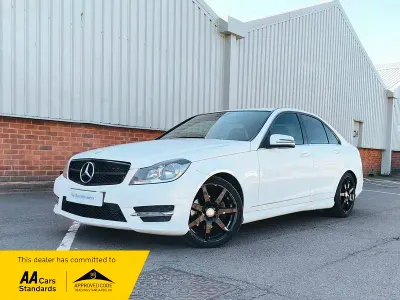 Used Mercedes C220 Sport Edition 170 HP (125 kW) 2014 White Sedan