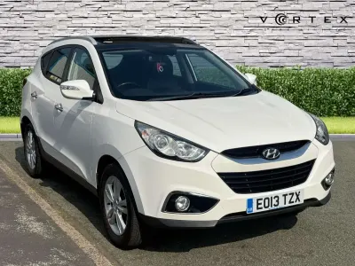 Used Hyundai ix35 Premium 115 HP (84 kW) 2013 White SUV