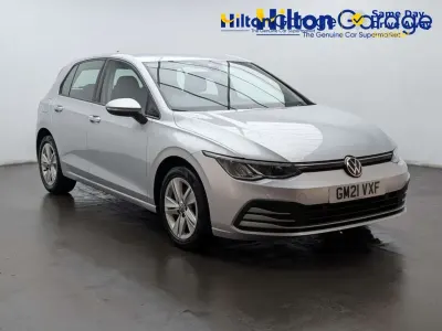 Used VW Golf VIII S 150 HP (110 kW) 2021 Silver Hatchback