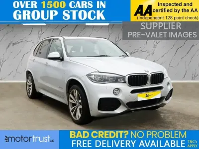 Begagnad BMW X5 M Sport 258 HK (189 kW) 2018 Silver SUV