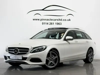 Used Mercedes C250 Premium 204 HP (150 kW) 2017 White Estate