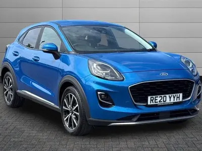 Używany Ford Puma Titanium 125 KM (91 kW) 2020 Niebieski SUV