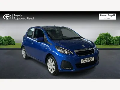 Used Peugeot 108 Active 72 HP (52 kW) 2019 Blue Hatchback
