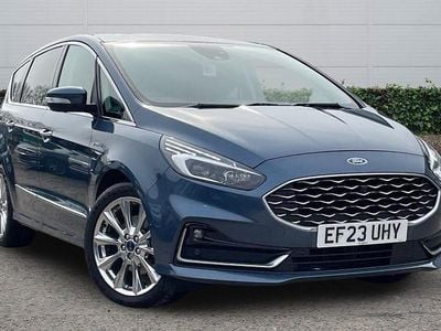 Used Ford S-MAX Vignale 190 HP (139 kW) 2022 Blue MPV