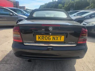 Used Vauxhall Astra Cabriolet 2006 Black Cabriolet