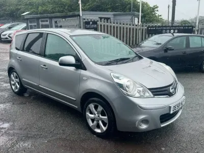 Used Nissan Note Tekna 110 HP (80 kW) 2009 Silver Hatchback