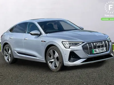 Used Audi e-tron S-Line 300 kW (408 HP) 2022 Silver SUV