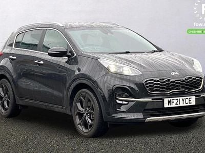 Used Kia Sportage GT-Line 136 HP (100 kW) 2021 Black SUV