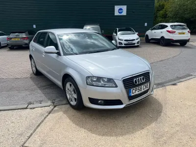 Used Audi A3 Sportback Design 2009 Silver Hatchback